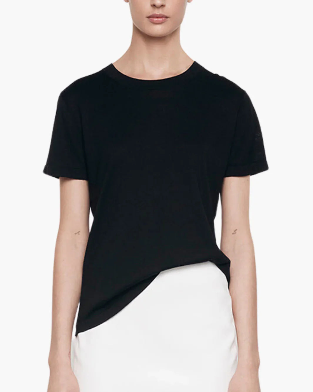 Black Silk Perfect Tee