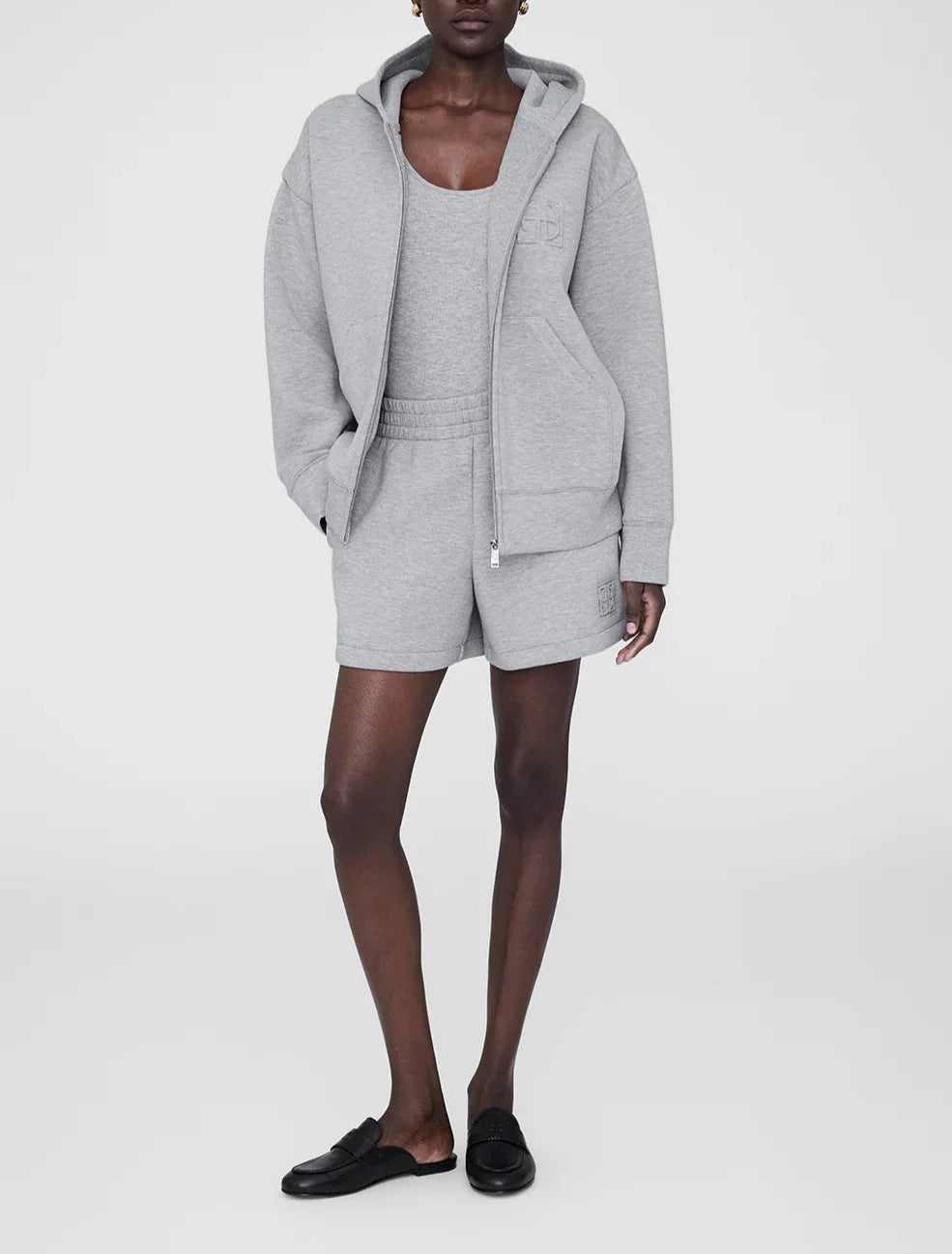 Heather Grey Kam Short