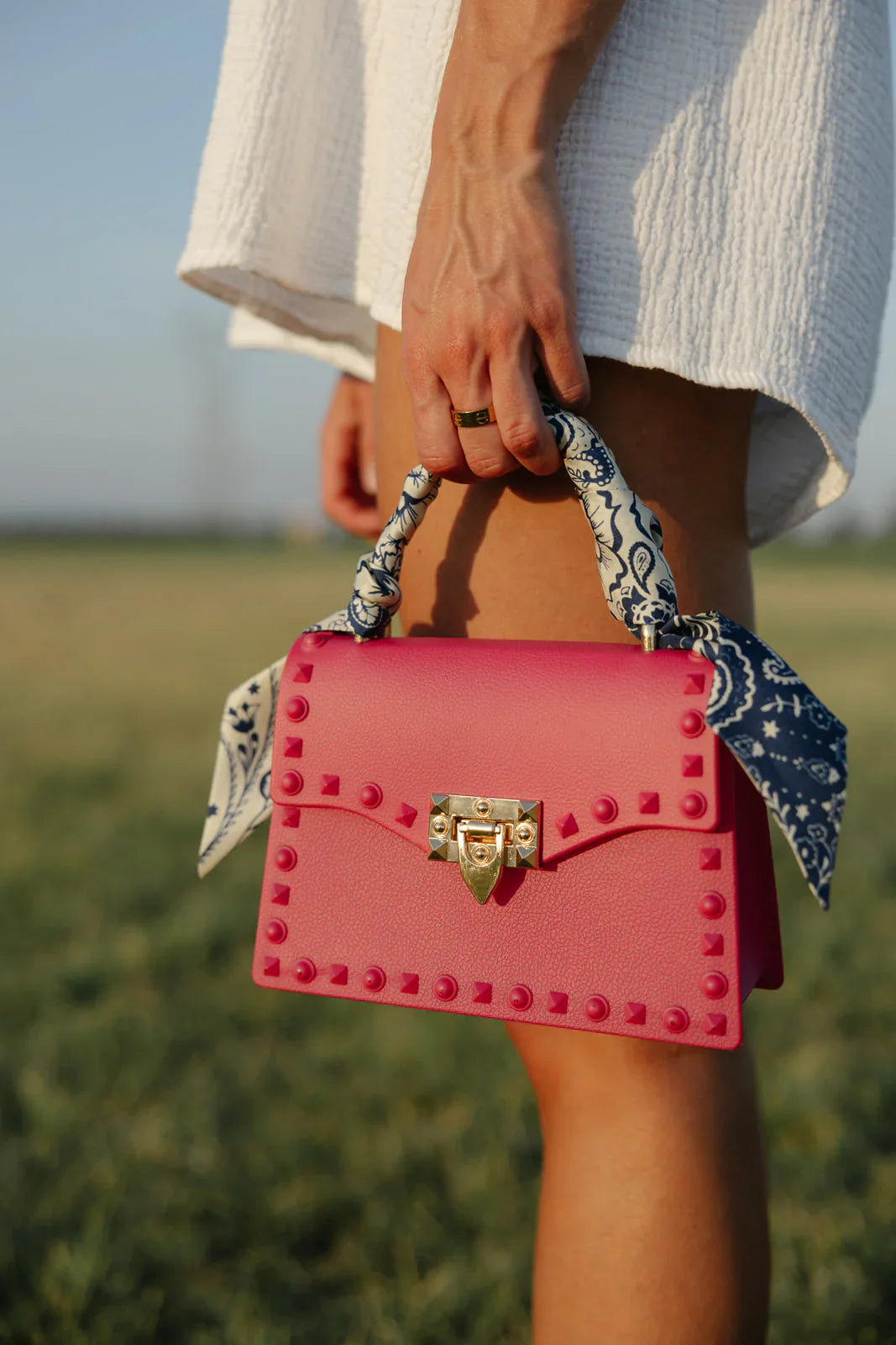 Navy Outlaw Silk Lasso