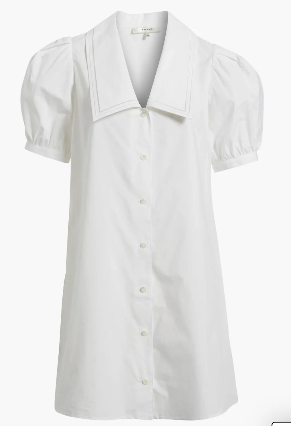 White Poplin Sailor Dress