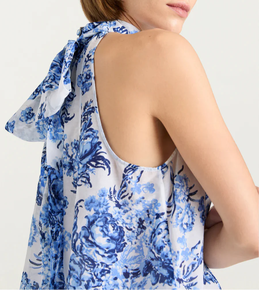 Coastal Bouquet Rashan Top