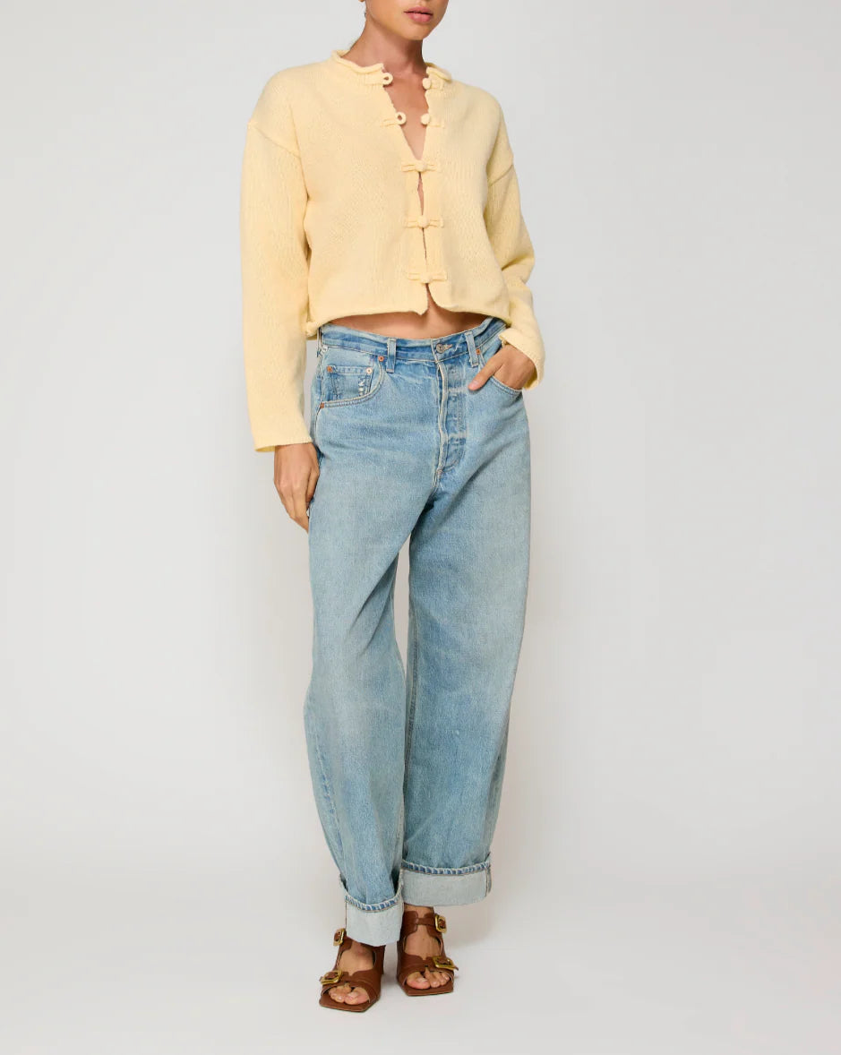 Yellow Tess Cardigan